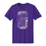 WF Nike Tee in Purple, Youth