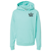 WF Hoodie in Mint, Youth